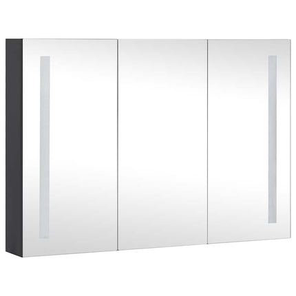 LED Bathroom Mirror Cabinet 35"x5.5"x24.4