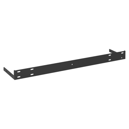 Floating Wall Shelf Oak and White 23.6"x9.3"x1.5" MDF