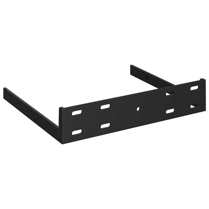 Wall Corner Shelf Concrete Gray 9.8"x9.8"x1.4" MDF