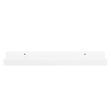 Wall Shelves 2 pcs High Gloss White 15.7"x3.5"x1.2