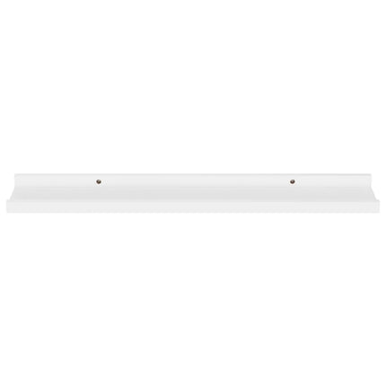 Wall Shelves 4 pcs White 23.6"x3.5"x1.2