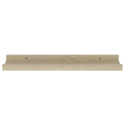 Wall Shelves 2 pcs Sonoma Oak 15.7x3.5x1.2