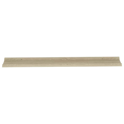 Wall Shelves 2 pcs Sonoma Oak 45.3"x3.5"x1.2