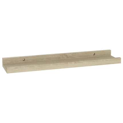 Wall Shelves 4 pcs Sonoma Oak 15.7"x3.5"x1.2
