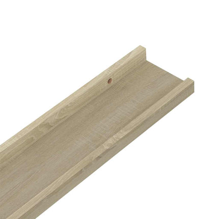 Wall Shelves 4 pcs Sonoma Oak 15.7"x3.5"x1.2