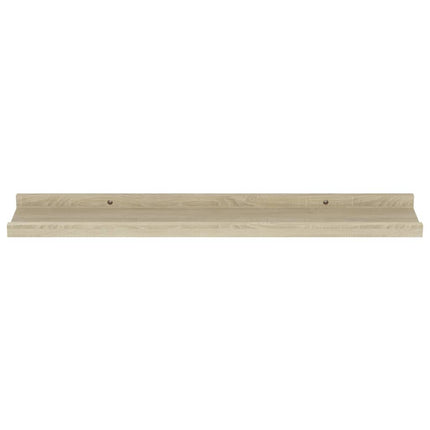 Wall Shelves 4 pcs Sonoma Oak 23.6"x3.5"x1.2