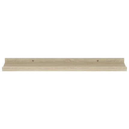 Wall Shelves 4 pcs Sonoma Oak 23.6"x3.5"x1.2