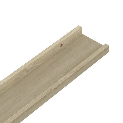 Wall Shelves 4 pcs Sonoma Oak 23.6"x3.5"x1.2