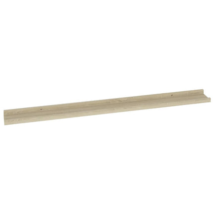 Wall Shelves 4 pcs Sonoma Oak 39.4"x3.5"x1.2