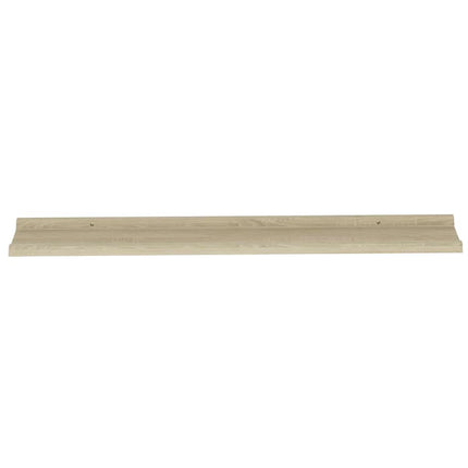 Wall Shelves 4 pcs Sonoma Oak 39.4"x3.5"x1.2