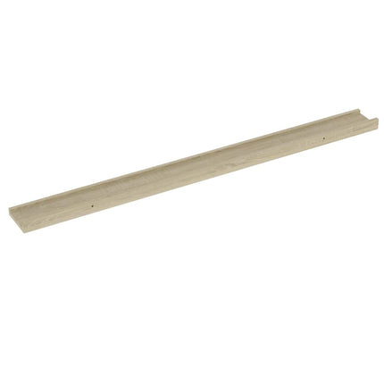Wall Shelves 4 pcs Sonoma Oak 39.4"x3.5"x1.2
