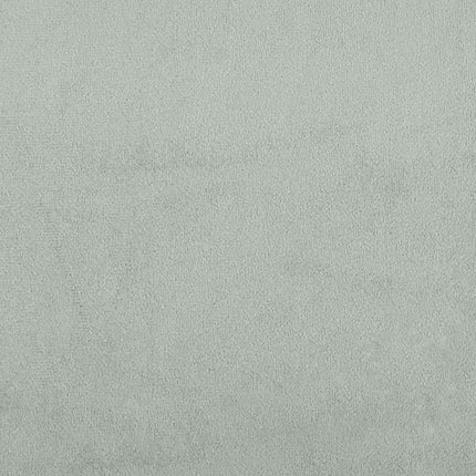 Relaxing Chair Light Gray Velvet