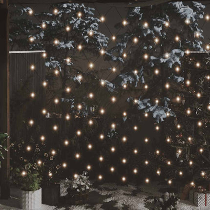 Christmas Net Light Warm White 9.8'x6.6'204 LED Indoor Outdoor