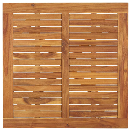 Patio Table 33.5"x33.5"x29.5" Solid Wood Acacia
