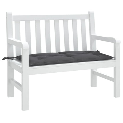 Garden Bench Cushion Anthracite 43.3"x19.7"x2.8" Oxford Fabric