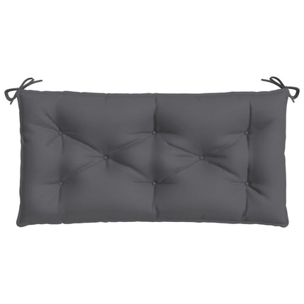Garden Bench Cushion Anthracite 43.3"x19.7"x2.8" Oxford Fabric