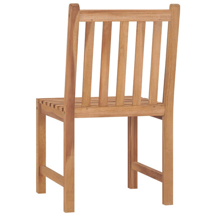 Patio Chairs 4 pcs Solid Teak Wood