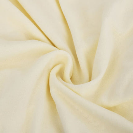 Couch Slipcover Cream 100% Polyester jersey