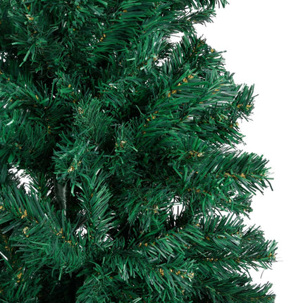 Artificial Pre-lit Christmas Tree with Thick Branches Green 94.5