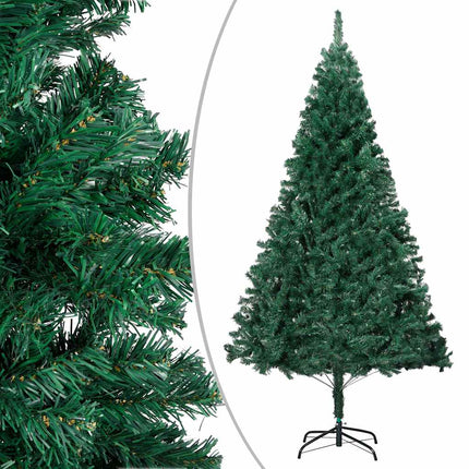Artificial Pre-lit Christmas Tree with Ball Set Green 94.5