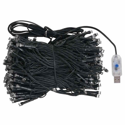 Artificial Pre-lit Christmas Tree with Ball Set White 94.5