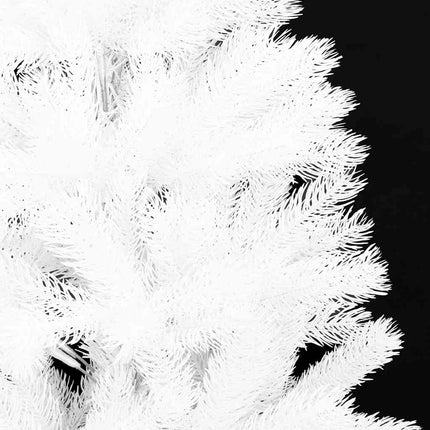 Artificial Pre-lit Christmas Tree with Ball Set White 59.1
