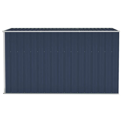 Wall-mounted Garden Shed Anthracite 46.5"x113.4"x70.1" Steel