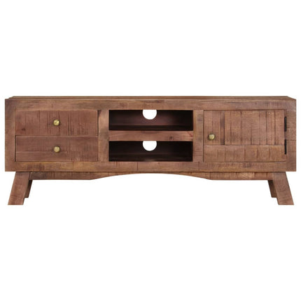 TV Stand 43.3"x11.8"x15.7" Rough Mango Wood