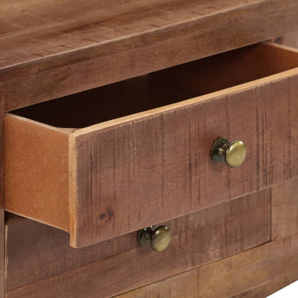 TV Stand 43.3"x11.8"x15.7" Rough Mango Wood