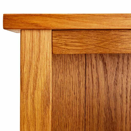 7-Tier Bookcase 23.6"x8.7"x78.7" Solid Oak Wood