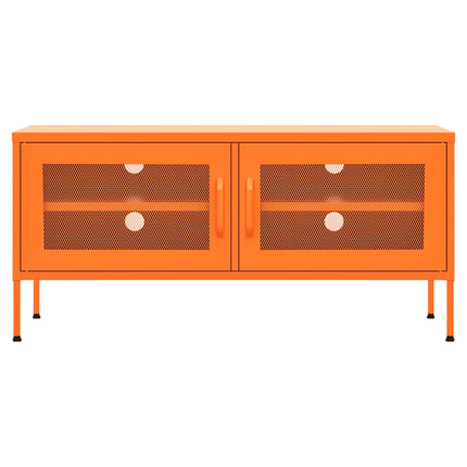 TV Stand Orange 41.3"x13.8"x19.7" Steel