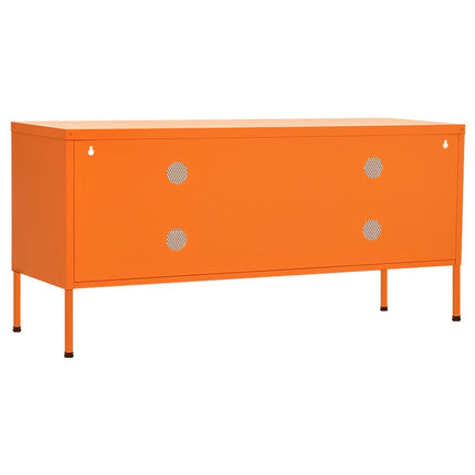 TV Stand Orange 41.3"x13.8"x19.7" Steel