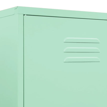 Wardrobe Mint 35.4"x19.7"x70.9" Steel