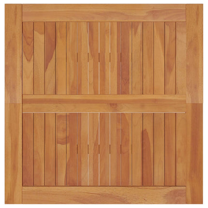 Patio Dining Table 33.5"x33.5"x29.5" Solid Wood Teak