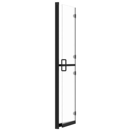 Foldable Walk-in Shower Wall Transparent ESG Glass 47.2"x74.8