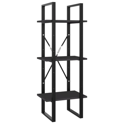 5-Tier Book Cabinet Gray 15.7"x11.8"x68.9" Engineered Wood