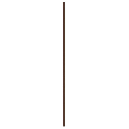 Roof Panel 12 pcs Brown 31.50 x 17.72 in Galvanised steel