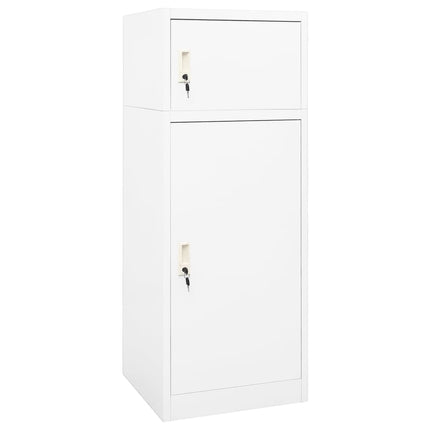 Saddle Cabinet White 20.9"x20.9"x55.1" Steel