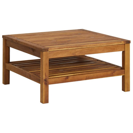 11 Piece Patio Lounge Set with Cushion Solid Acacia Wood