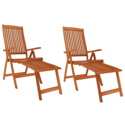 7 Piece Patio Dining Set Solid Wood Eucalyptus