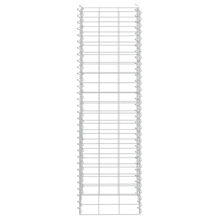 Gabion Raised Beds 3 pcs 11.8"x11.8"x39.4" Iron