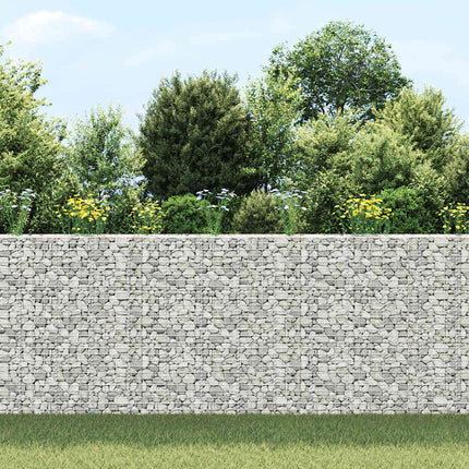 Gabion Raised Beds 3 pcs 11.8"x11.8"x59.1" Iron