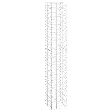 Gabion Raised Beds 3 pcs 11.8"x11.8"x78.7" Iron