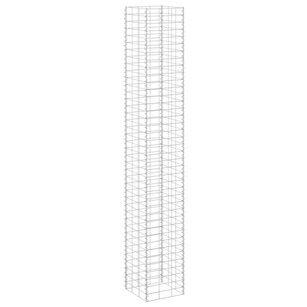 Gabion Raised Beds 3 pcs 11.8"x11.8"x78.7" Iron