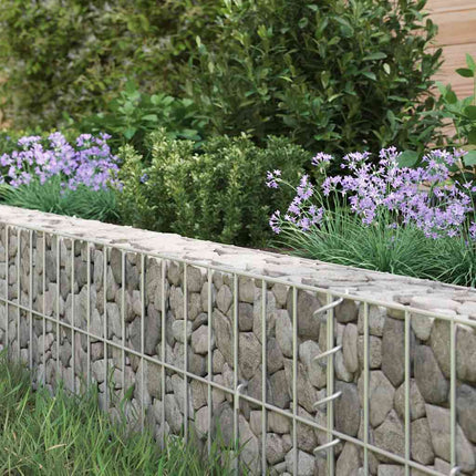 Gabion Raised Bed Galvanized Steel 39.4"x39.4"x7.9