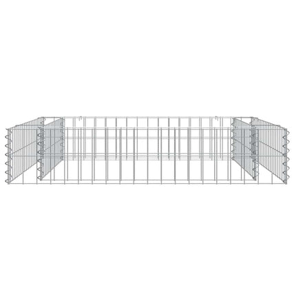 Gabion Raised Bed Galvanized Steel 39.4"x39.4"x7.9