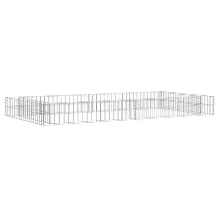 Gabion Raised Bed Galvanized Steel 78.7"x39.4"x7.9