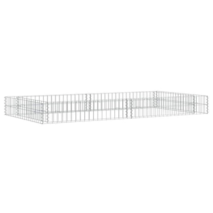 Gabion Raised Bed Galvanized Steel 78.7"x39.4"x7.9