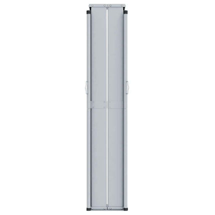 Retractable Side Awning Black 70.9"x393.7