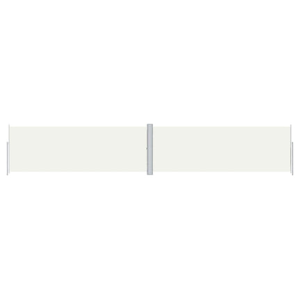 Retractable Side Awning Cream 70.9"x393.7
